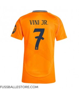 Günstige Real Madrid Vinicius Junior #7 Auswärtstrikot Damen 2024-25 Kurzarm